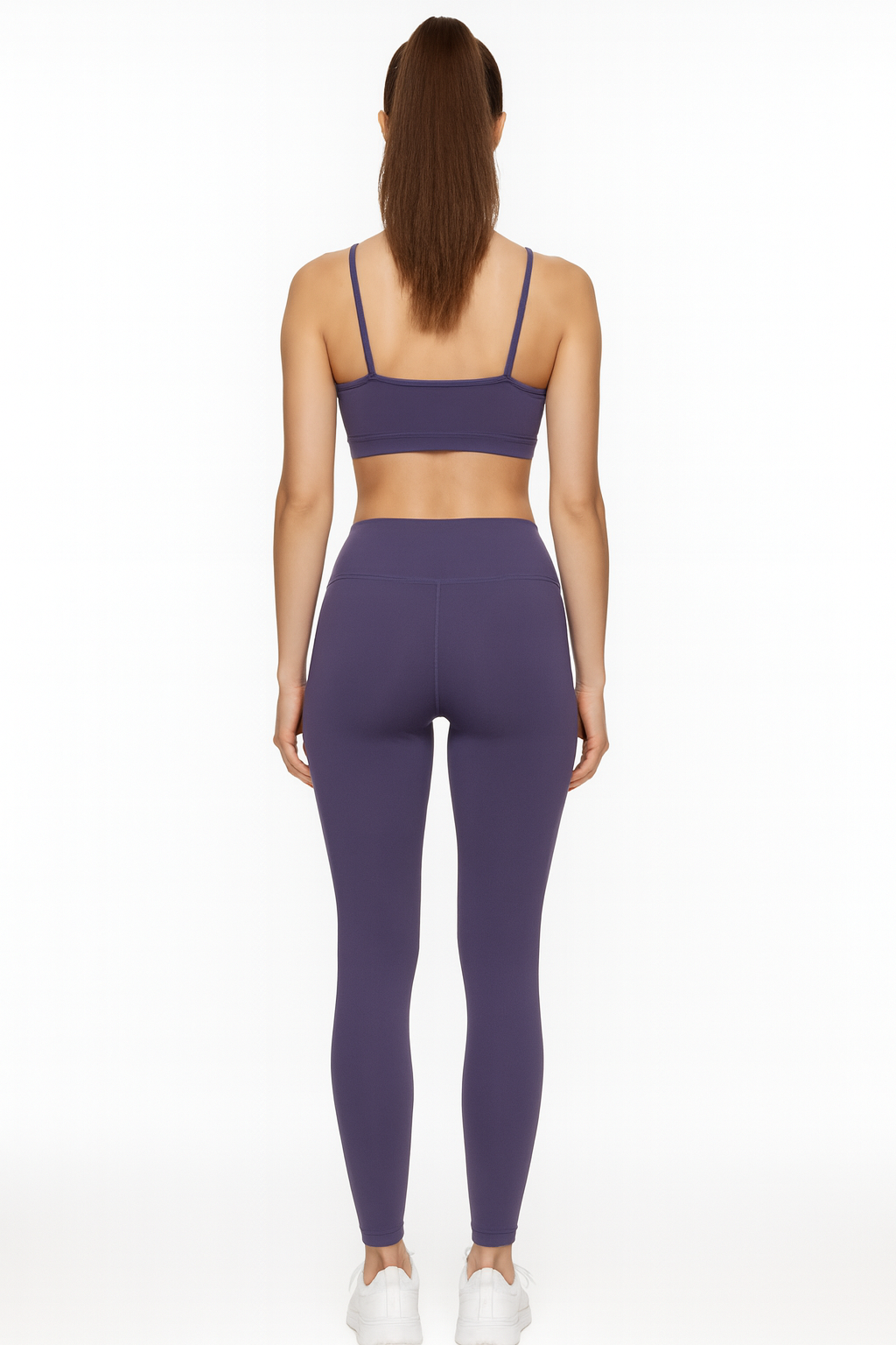 COMPLETO FITNESS COTONE MODELLO ARY LILLA