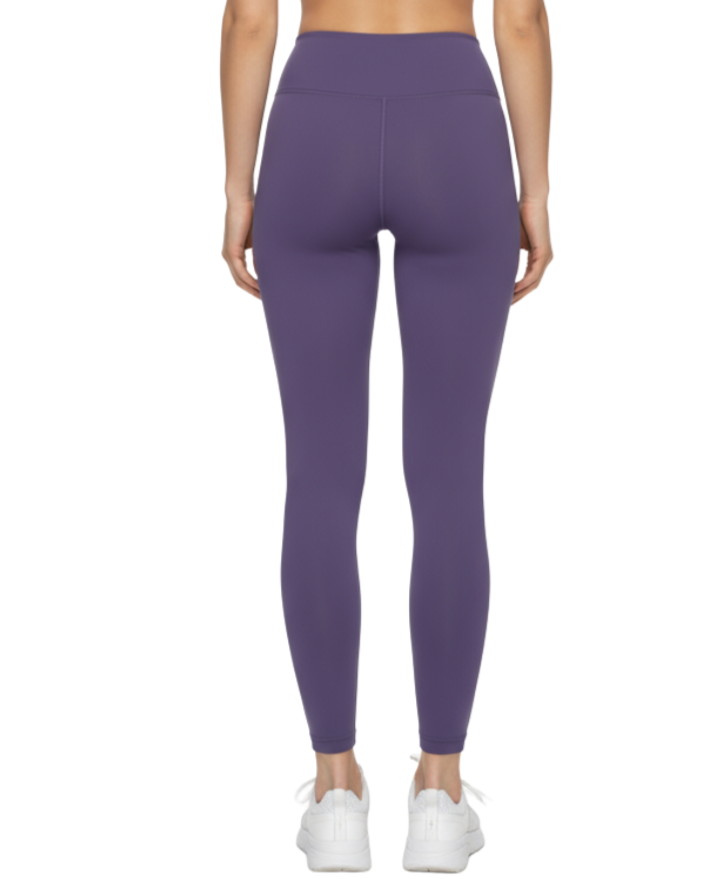 LEGGINGS FITNESS COTONE MODELLO ARY LILLA