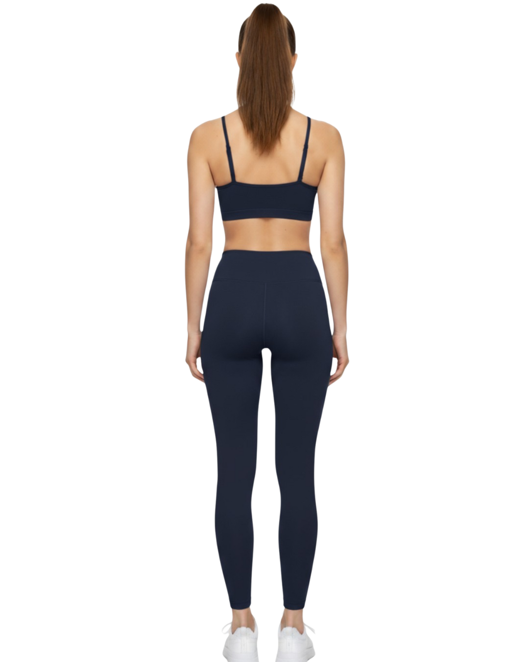 COMPLETO FITNESS COTONE MODELLO ARY BLUE