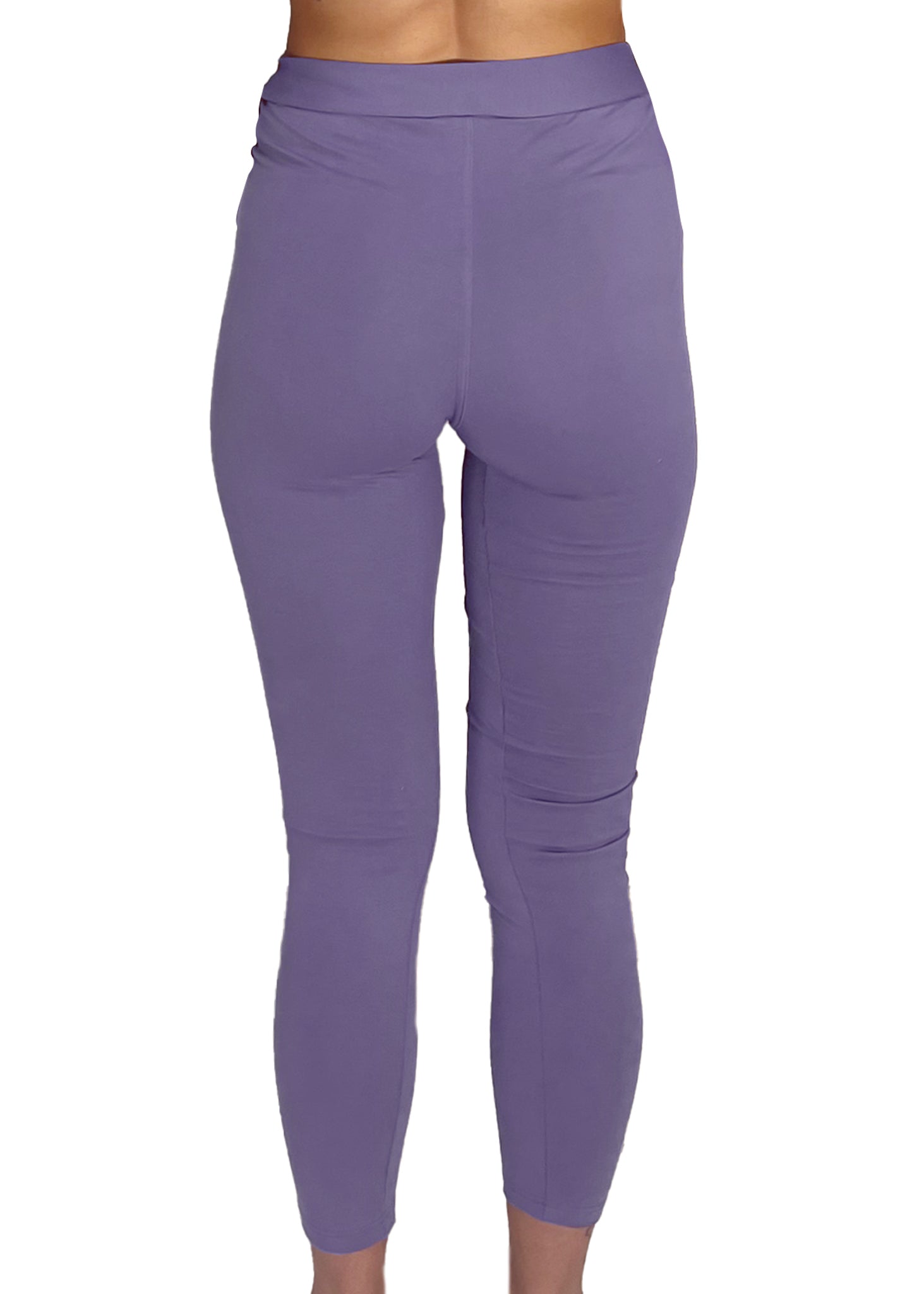 LEGGINGS FITNESS COTONE MODELLO ARY LILLA - ADELIGHT - LEGGINGS COTONE MODELLO ARY - ADELIGHT