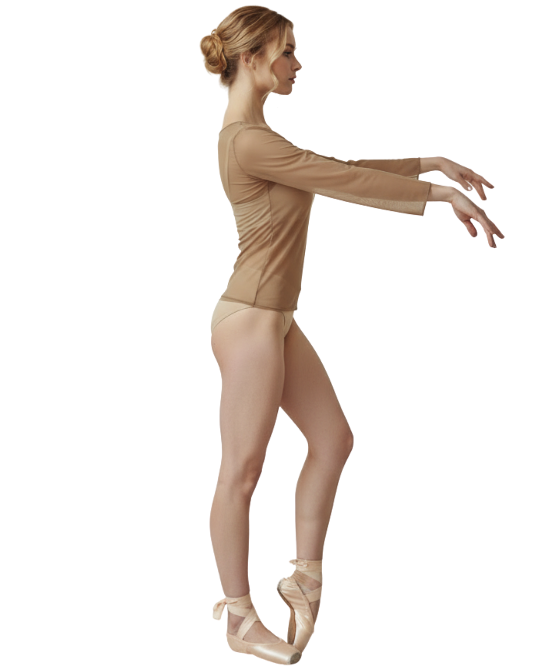 MAGLIETTA IN MICRORETE NUDE MODELLO ELEGANT
