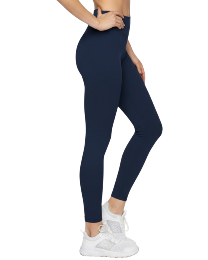 LEGGINGS FITNESS COTONE MODELLO ARY BLUE